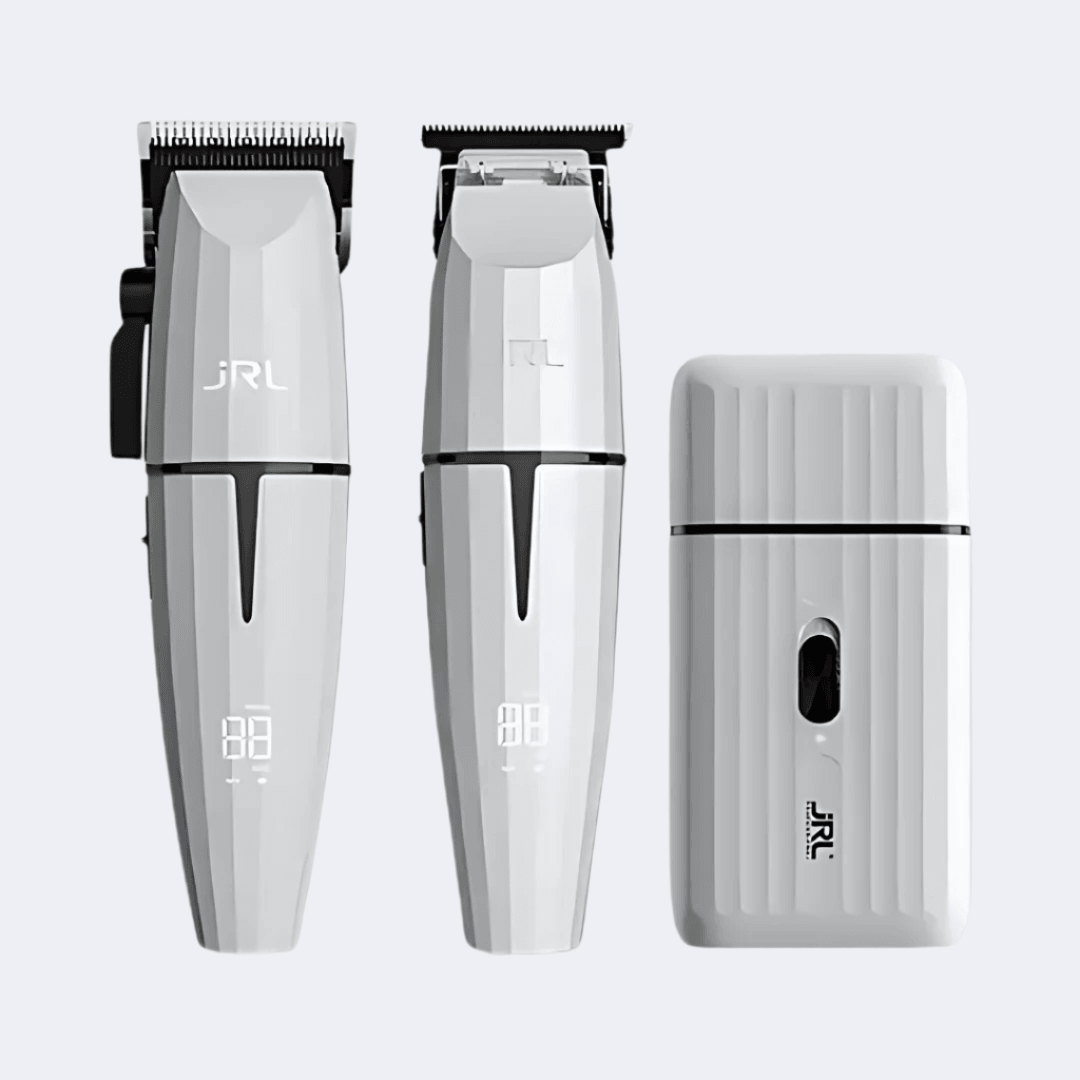 JRL Ghost Collection #2 Clipper, Trimmer & Foil Shaver Combo GH2401-2 - Modern Barber Supply