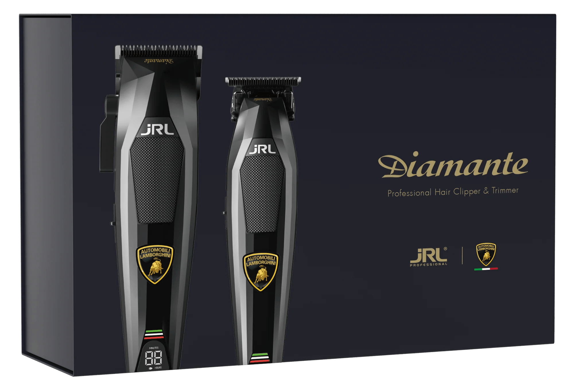 JRL Professional X Lamborghini Diamante Cordless Clipper and Trimmer Combo (PREORDER) - Modern Barber Supply