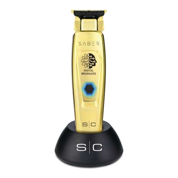 STYLECRAFT GOLD SABER - BRUSHLESS MOTOR CORDLESS HAIR TRIMMER - Modern Barber Supply