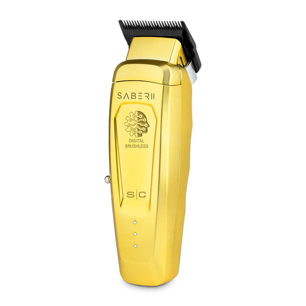 Stylecraft Saber 2 Clipper Gold | Professional Cordless Hair Clipper - Modern Barber Supply