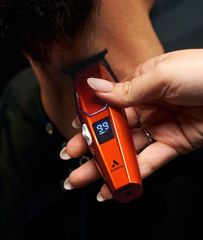 Andis Talon Cordless Trimmer in use by barber - Modern Barber Supply