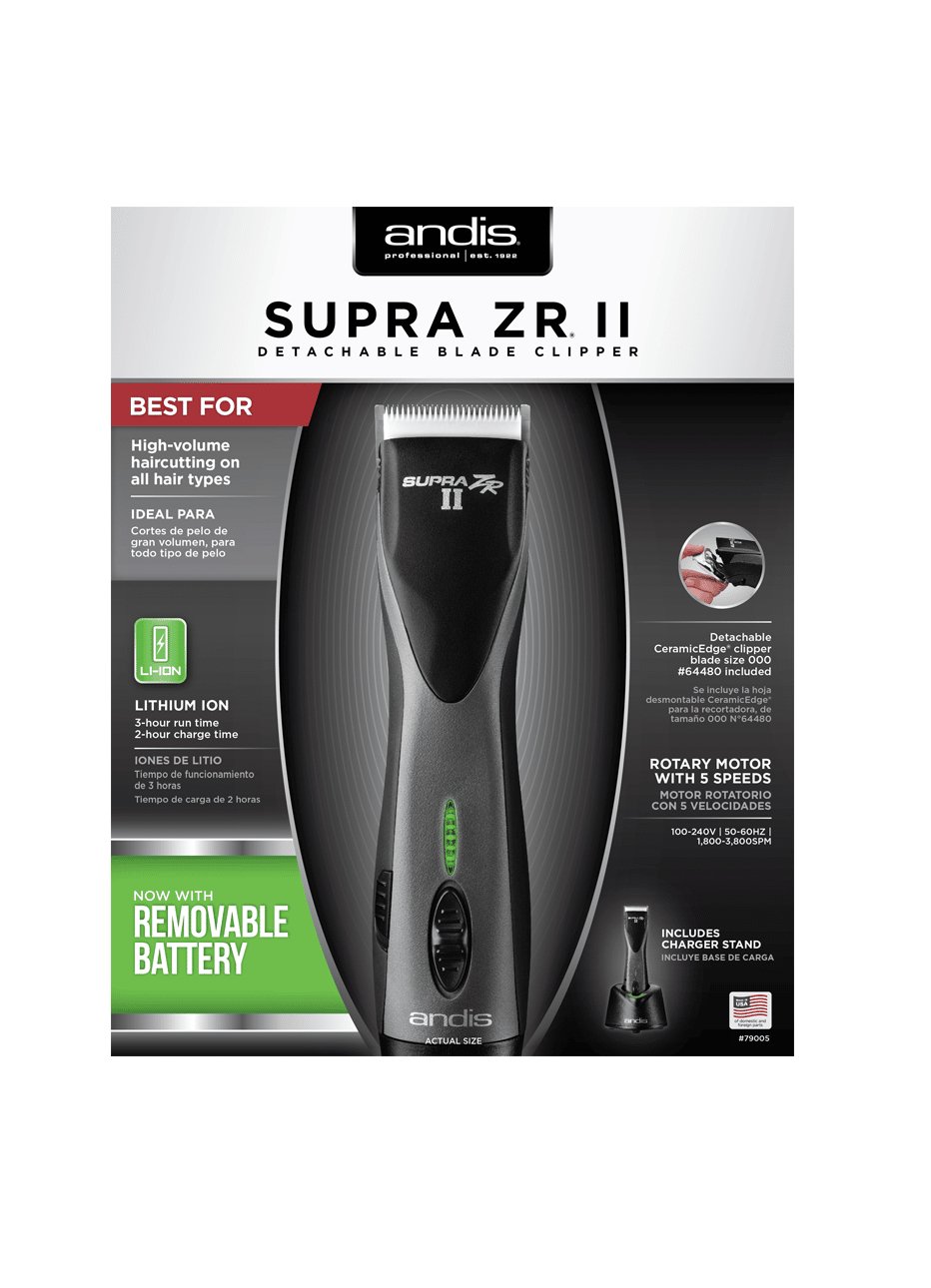 ANDIS CLIPPER SUPRA ZR II – Modern Barber Supply