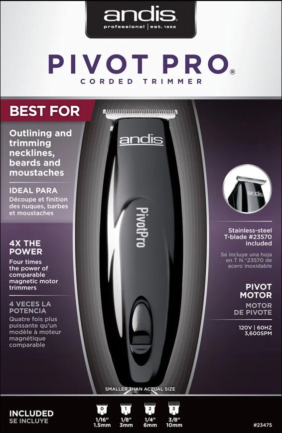 ANDIS TRIMMER PIVOT PRO - Modern Barber Supply