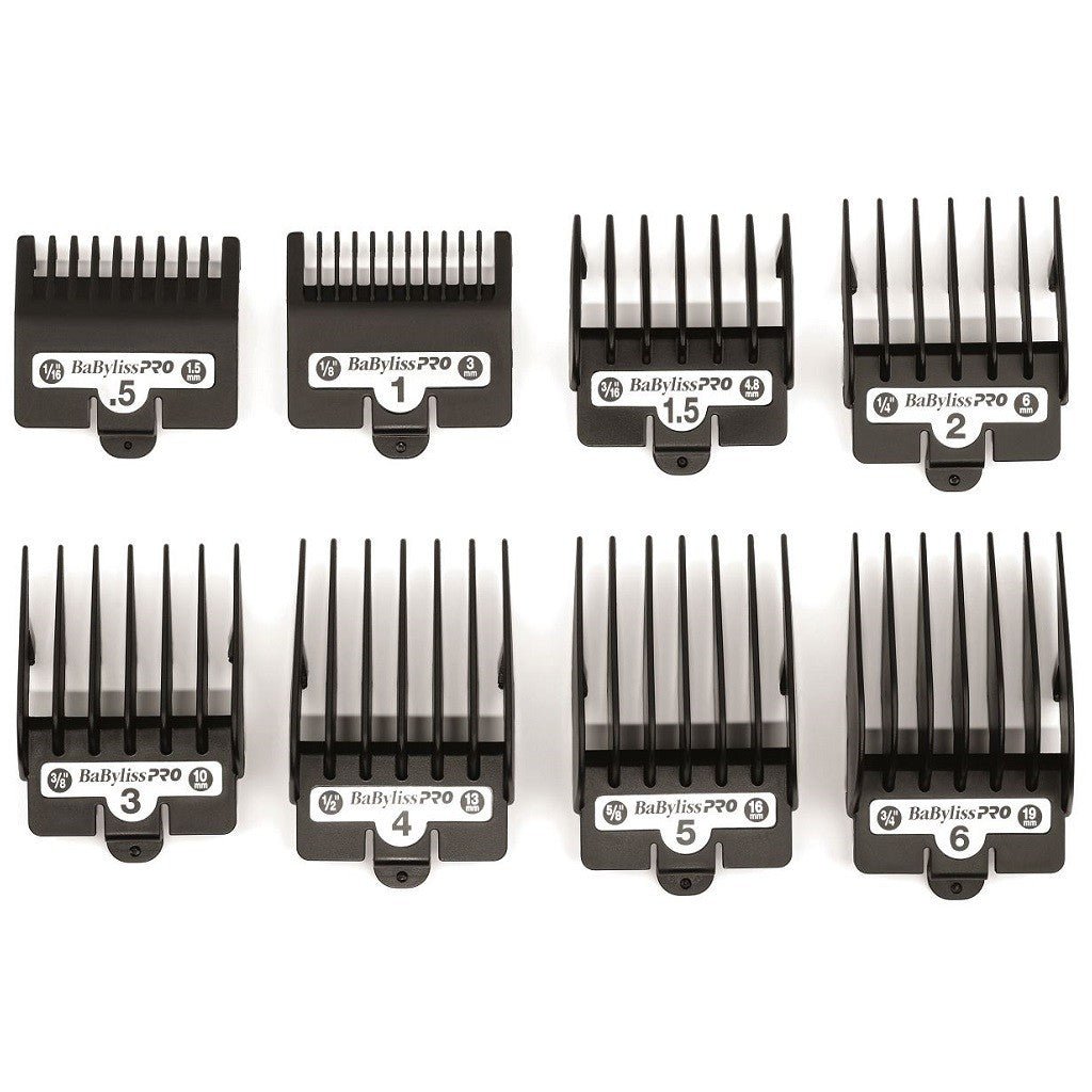 BABYLISS PRO ATTACHMENT COMB 8 PC SET - Modern Barber Supply