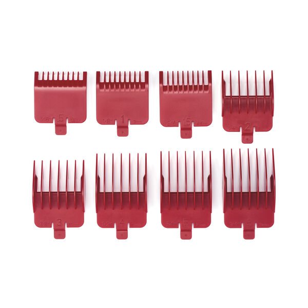 BABYLISS PRO ATT/COMB 8 PC SET (RED) - Modern Barber Supply