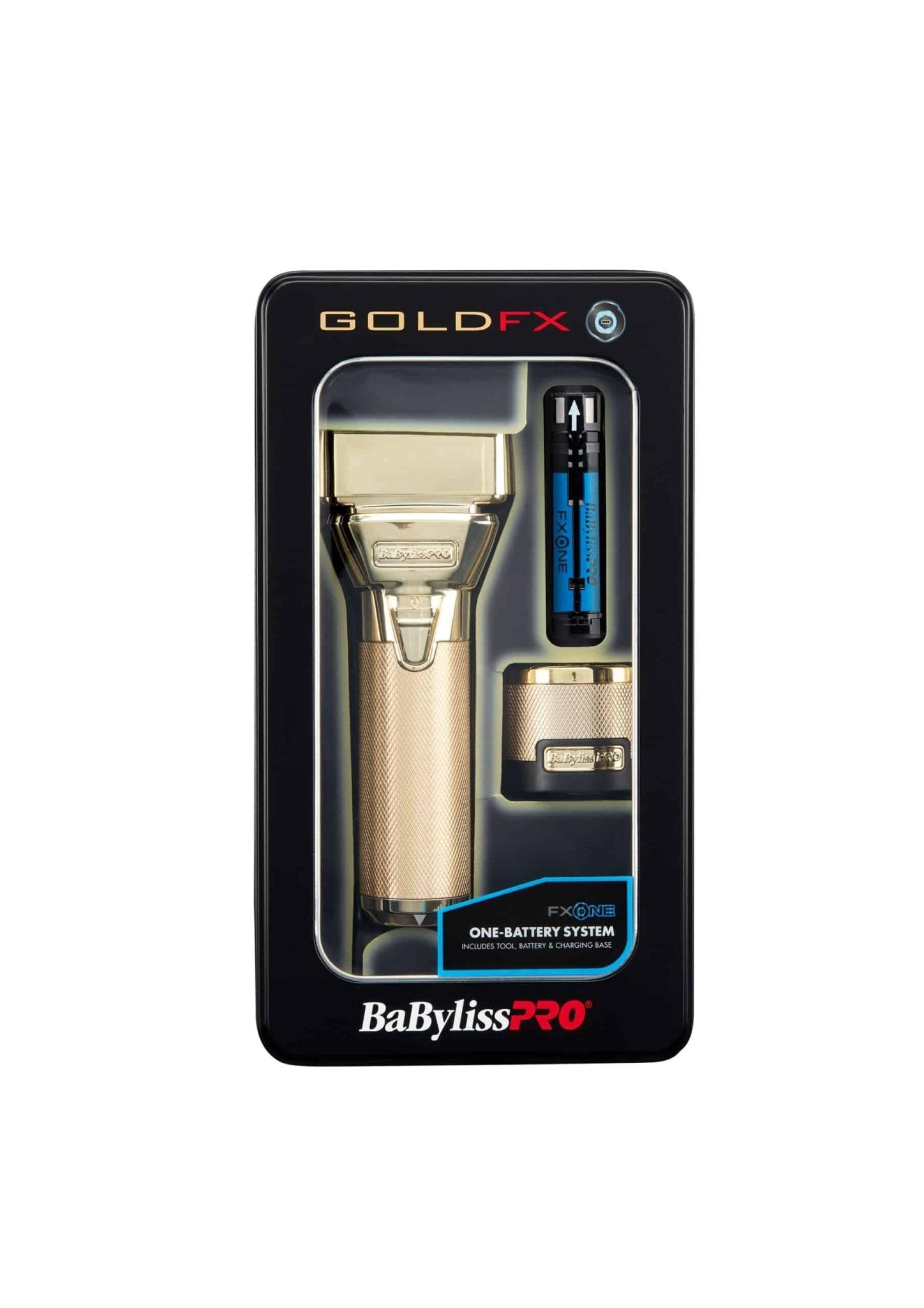 BABYLISSPRO® FXONE GOLDFX DOUBLE FOIL SHAVER - Modern Barber Supply