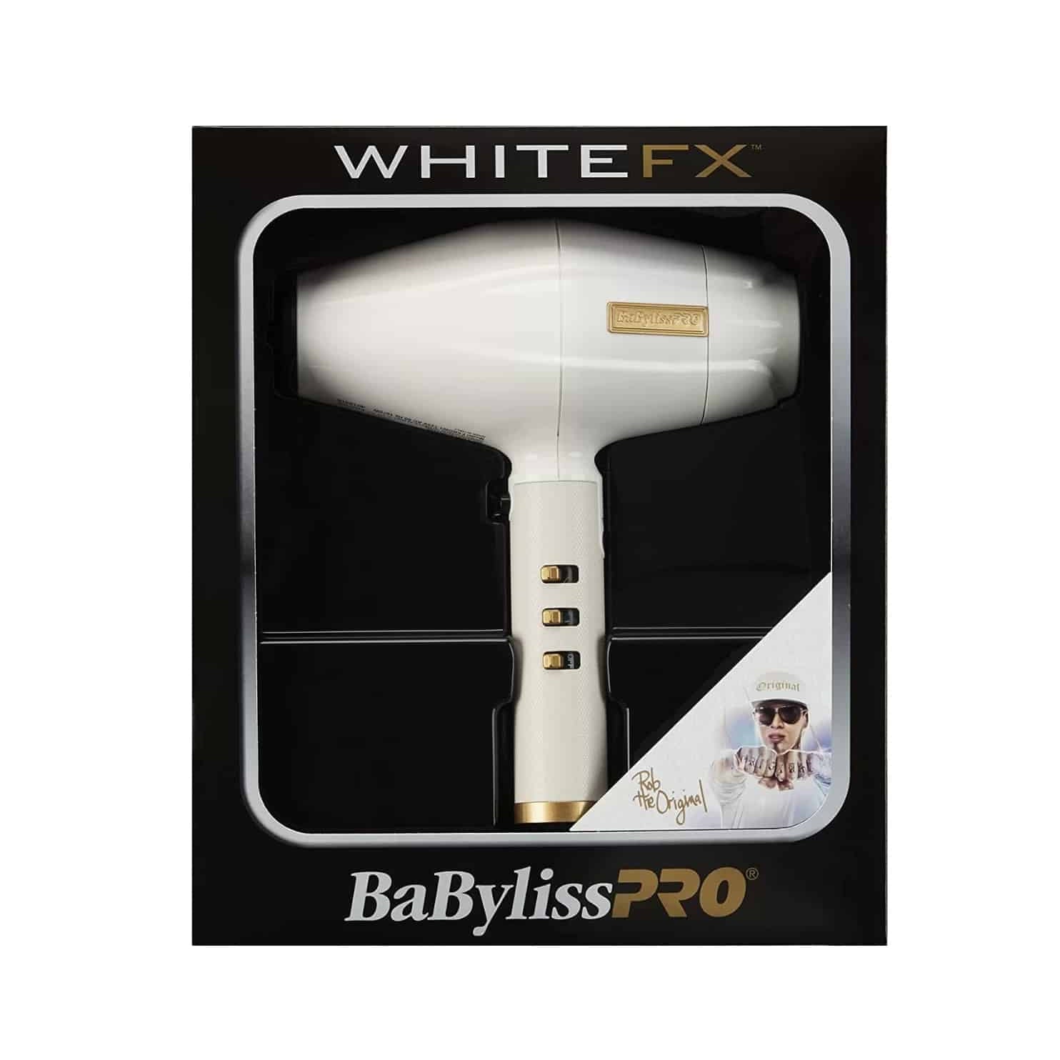 BabylissPro WhiteFX Hair Dryer - Modern Barber Supply