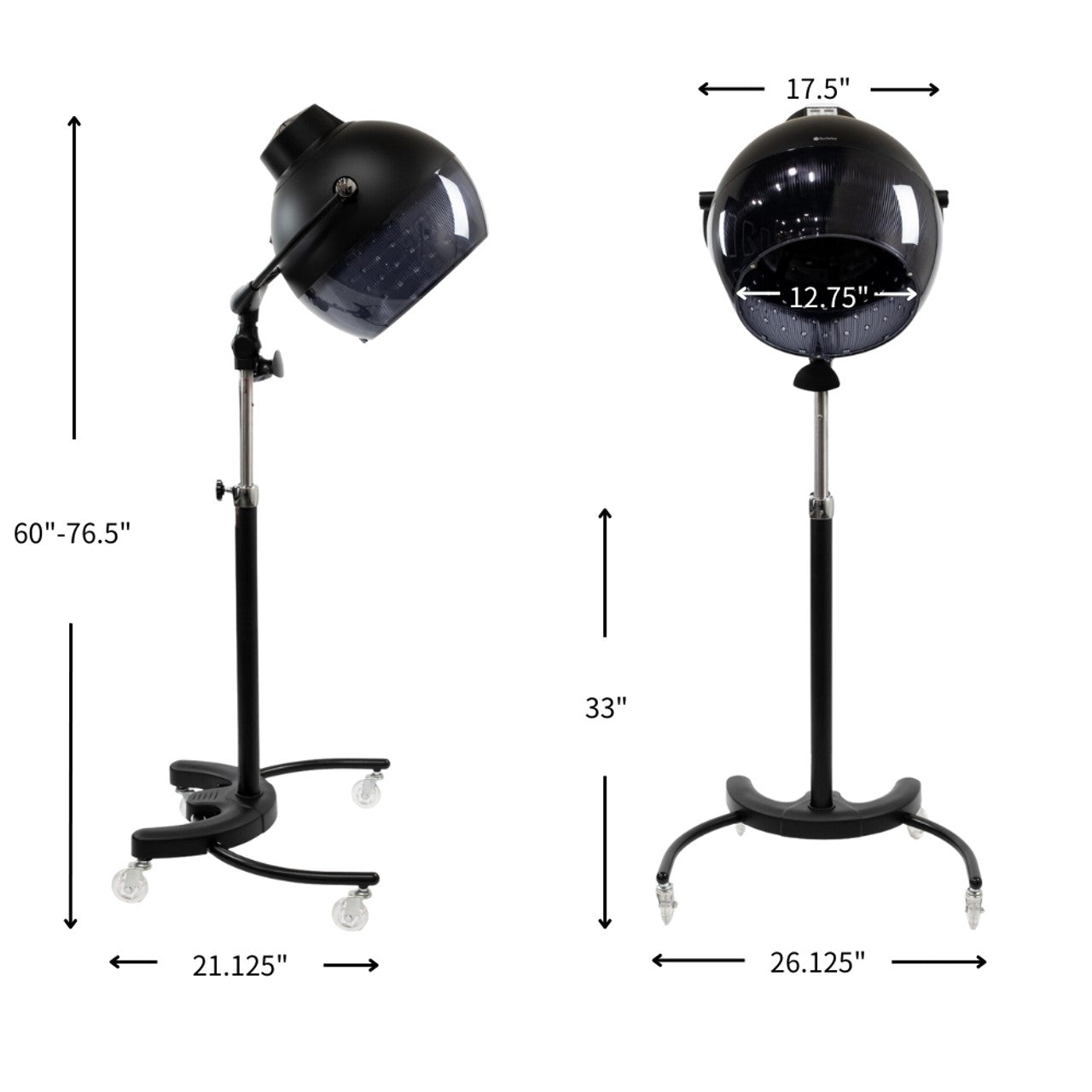 Free standing 2024 hair dryer