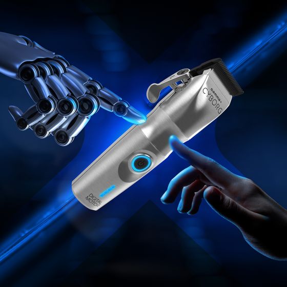 Gamma+ Cyborg Cordless Clipper | Professional Hair Clippers for
