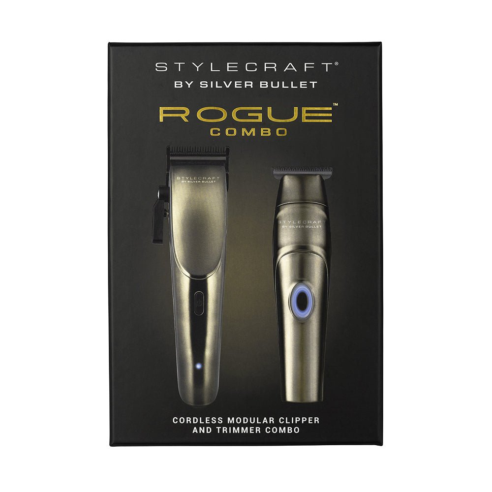 STYLECRAFT ROGUE - PROFESSIONAL 9V MAGNETIC MOTOR CORDLESS CLIPPER AND TRIMMER COMBO SET - Modern Barber Supply