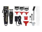 WAHL PROFESSIONAL 5 STAR BLACK & GOLD CORDLESS MAGIC CLIP & DETAILER TRIMMER
