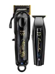 WAHL PROFESSIONAL 5 STAR BLACK & GOLD CORDLESS MAGIC CLIP & DETAILER TRIMMER